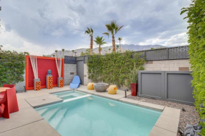 Palm Springs Oasis with Balconies and Mountain Views!